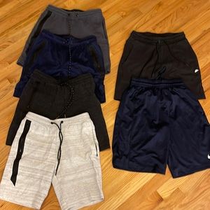 6 pair mens size small shorts